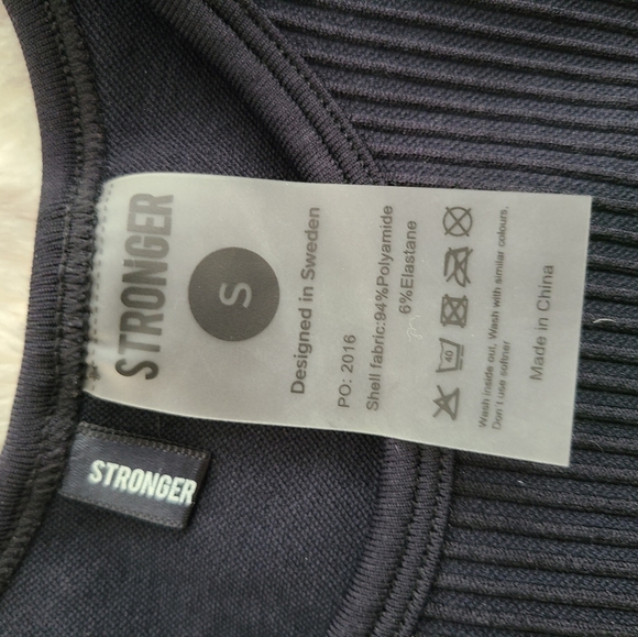 Stronger Label | Rib Seamless Set | S - Picture 4 of 6